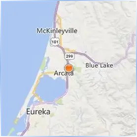 California State Polytechnic University Humboldt Location Map