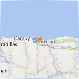 ICPR Junior College Arecibo Location Map ICPR Junior College Arecibo Location Map