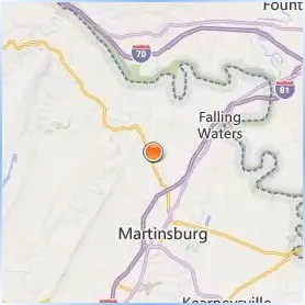 James Rumsey Technical Institute Location Map James Rumsey Technical Institute Location Map