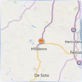 Jefferson College Location Map Jefferson College Location Map