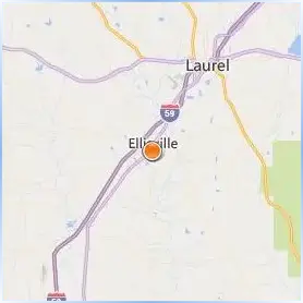 Jones County Junior College Location Map Jones County Junior College Location Map