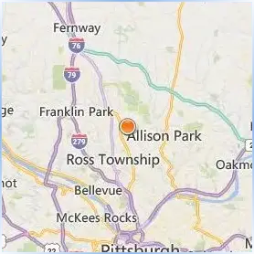 La Roche College Location Map La Roche College Location Map