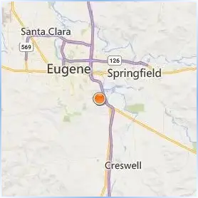 Lane Community College Location Map