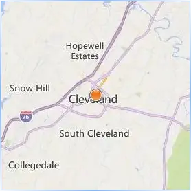 Lee University Location Map Lee University Location Map