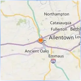 Lincoln Technical Institute Allentown Location Map