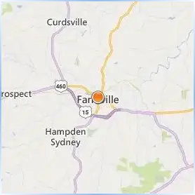 Longwood University Location Map Longwood University Location Map
