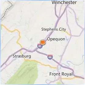 Laurel Ridge Community College Location Map