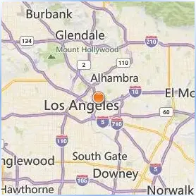 Los Angeles County College of Nursing and Allied Health Location Map Los Angeles County College of Nursing and Allied Health Location Map