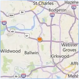 Maryville University of Saint Louis Location Map Maryville University of Saint Louis Location Map