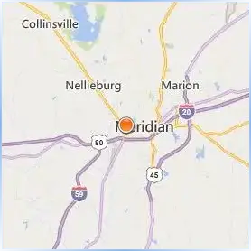 Meridian Community College Location Map Meridian Community College Location Map