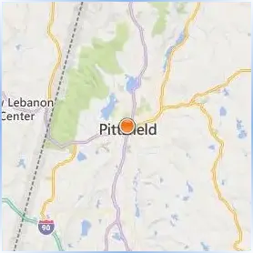 Mildred Elley Pittsfield Location Map Mildred Elley Pittsfield Location Map
