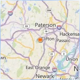 Montclair State University Location Map