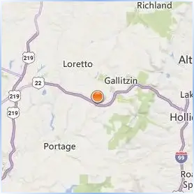 Mount Aloysius College Location Map Mount Aloysius College Location Map