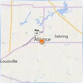 University of Mount Union Location Map University of Mount Union Location Map