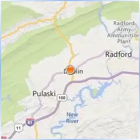 New River Community College Location Map New River Community College Location Map