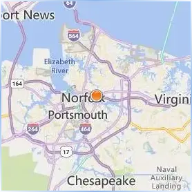 Norfolk State University Location Map Norfolk State University Location Map
