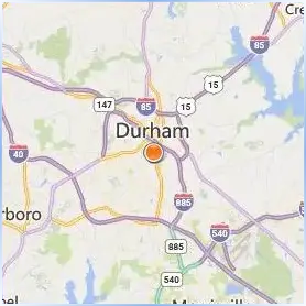 North Carolina Central University Location Map