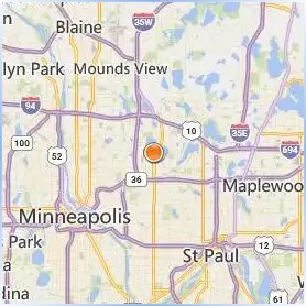 University of Northwestern St Paul Location Map University of Northwestern St Paul Location Map