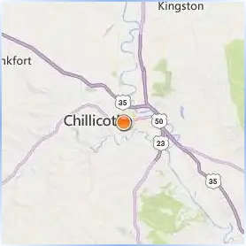 Ohio University Chillicothe Location Map Ohio University Chillicothe Location Map