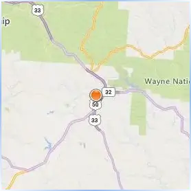 Ohio University Location Map Ohio University Location Map