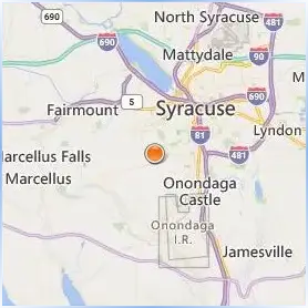 Onondaga Community College Location Map Onondaga Community College Location Map
