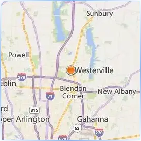 Otterbein University Location Map Otterbein University Location Map
