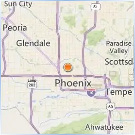 Phoenix College Location Map Phoenix College Location Map
