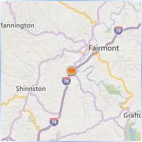 Pierpont Community and Technical College Location Map