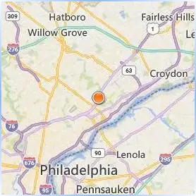 Prism Career Institute Philadelphia Location Map