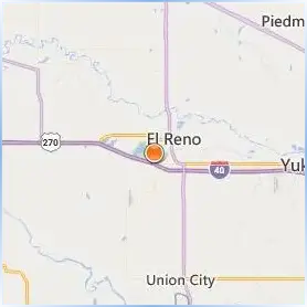 Redlands Community College Location Map