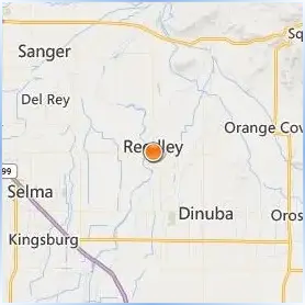 Reedley College Location Map Reedley College Location Map