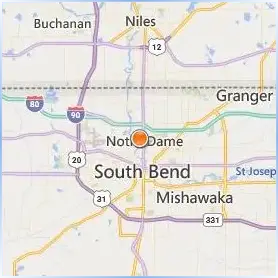 Saint Mary's College Location Map Saint Mary's College Location Map