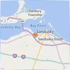 Sandusky Career Center Location Map
