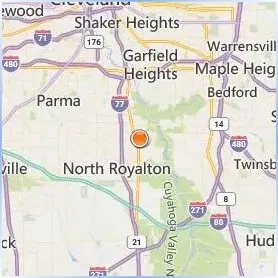 Cuyahoga Valley Career Center Location Map Cuyahoga Valley Career Center Location Map
