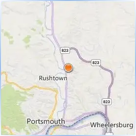Scioto County Career Technical Center Location Map