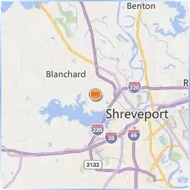Southern University at Shreveport Location Map Southern University at Shreveport Location Map