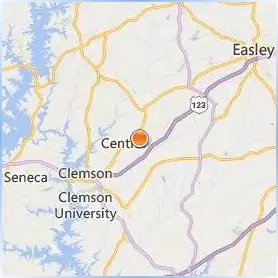 Southern Wesleyan University Location Map Southern Wesleyan University Location Map