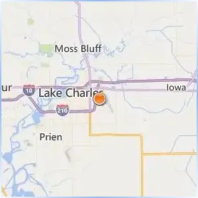 SOWELA Technical Community College Location Map