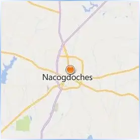 Stephen F Austin State University Location Map