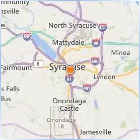 Upstate Medical University Location Map