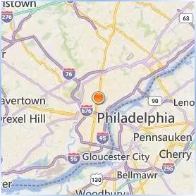 Temple University Location Map Temple University Location Map