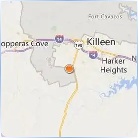 Texas A&M University Central Texas Location Map