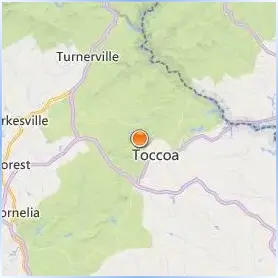 Toccoa Falls College Location Map Toccoa Falls College Location Map