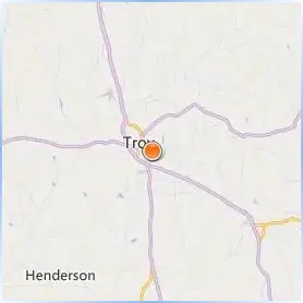 Troy University Location Map