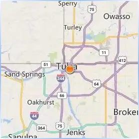 Tulsa Community College Location Map