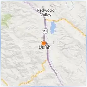 Ukiah Adult School Location Map Ukiah Adult School Location Map