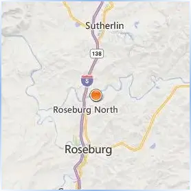 Umpqua Community College Location Map