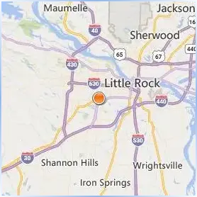 University of Arkansas at Little Rock Location Map University of Arkansas at Little Rock Location Map