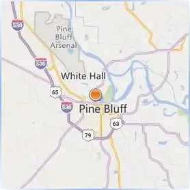 University of Arkansas at Pine Bluff Location Map University of Arkansas at Pine Bluff Location Map