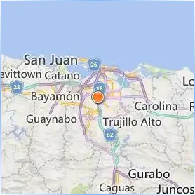 University of Puerto Rico Medical Sciences Location Map